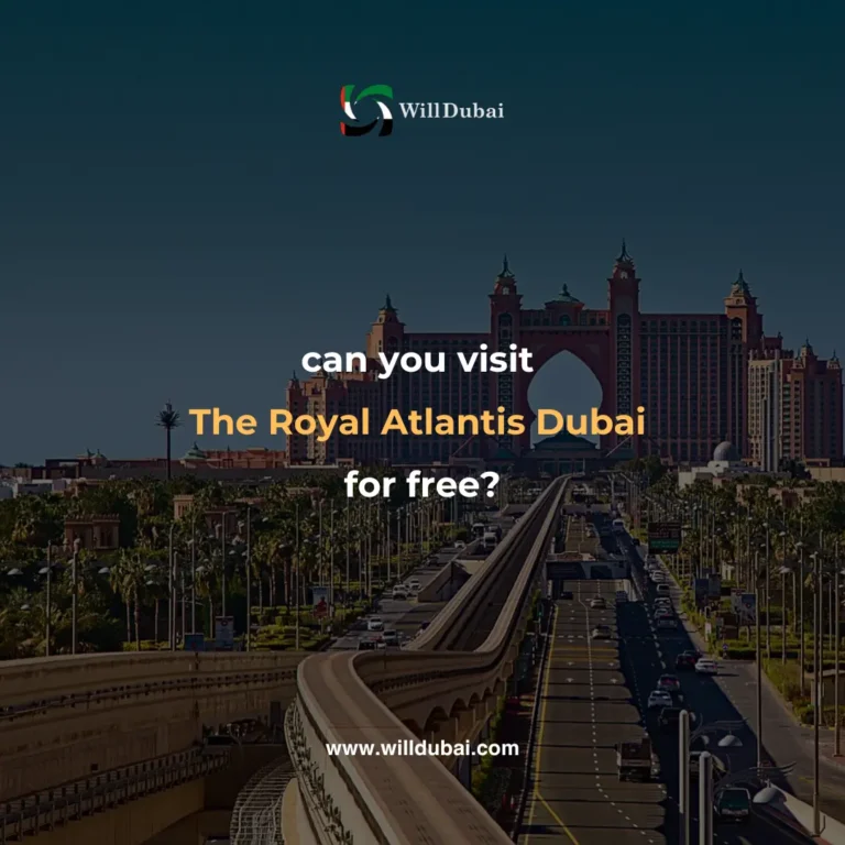 Can you Visit The Royal Atlantis Dubai for free